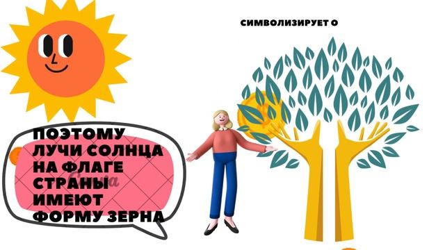 Презентация на тему флаг казахстана смотреть онлайн
