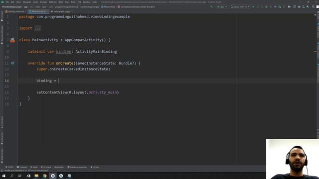 7- ViewBinding [ part 1 ] смотреть онлайн