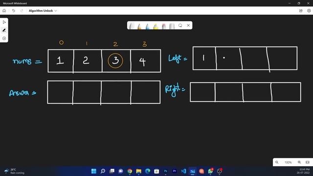 Product of Array Except Self | Prefix Sum | Arrays | Leetcode | Algorithm Unlock смотреть онлайн