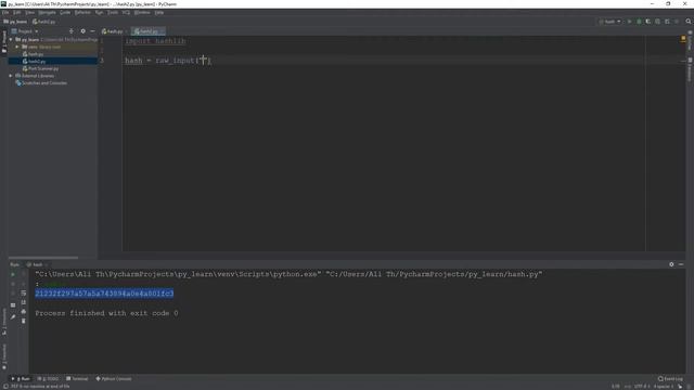 crack hash in python смотреть онлайн