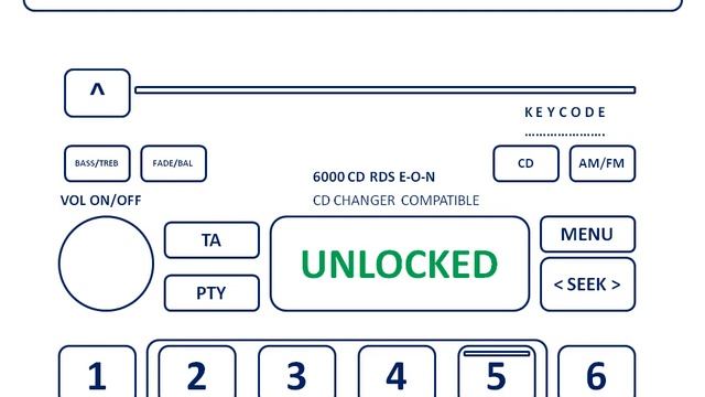 Enter Ford Focus Radio Code In 30 Seconds смотреть онлайн