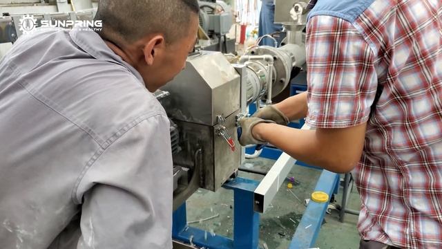 Artificial rice extruder nutritional rice making machine FRK fortified rice machine смотреть онлайн