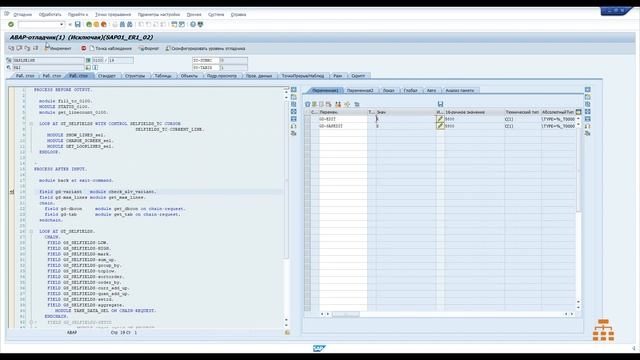 Два способа как редактировать таблицы в SAP смотреть онлайн