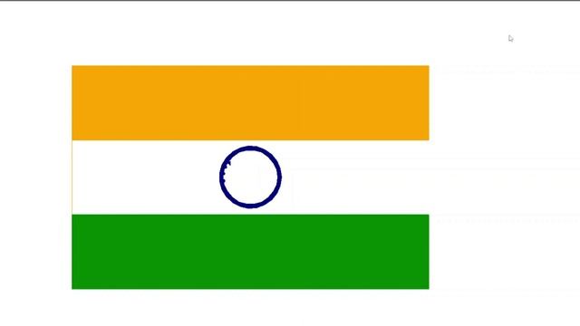 Indian Flag using python Turtle Library ft.geeksforgeeks смотреть онлайн