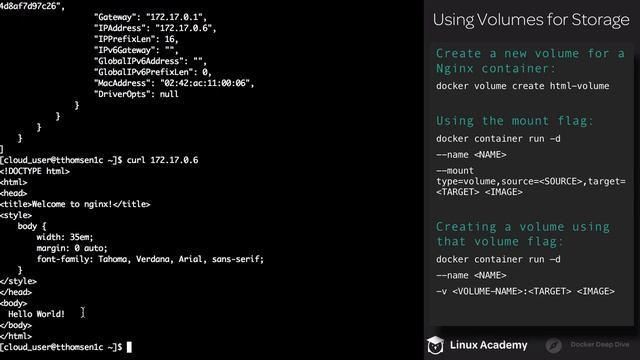 06 4 Using Volumes for Persistent Storage смотреть онлайн
