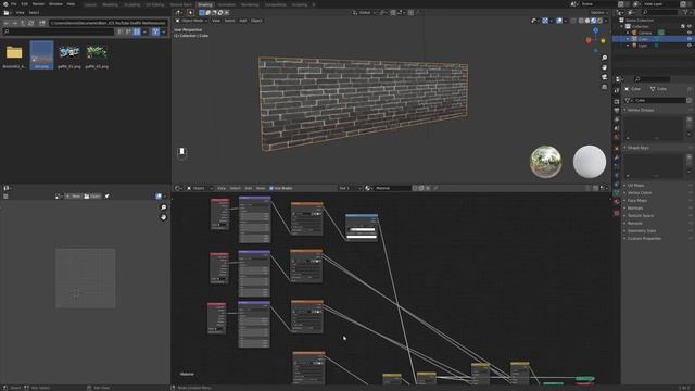 Creating a Graffiti Wall - Texturing, Texture Baking with Blender and Importing to Cities Skylines смотреть онлайн