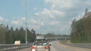 От Москвы до Санкт-Петербурга на машине