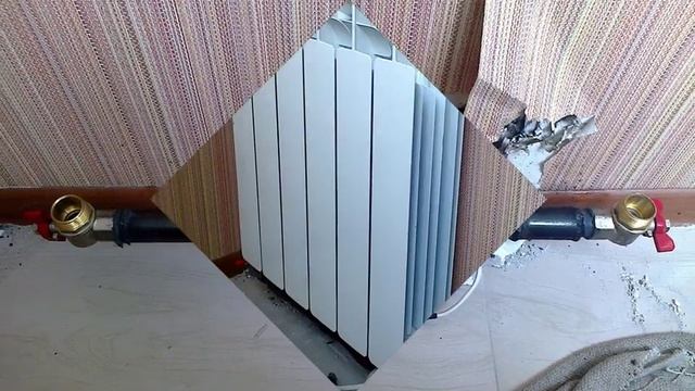 Нестандартный способ установки радиатора на балконе.mp4 смотреть онлайн