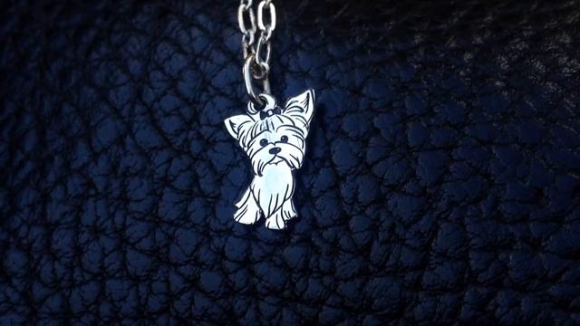 Йорк терьер-подвеска от «Lucky-Diamond» смотреть онлайн