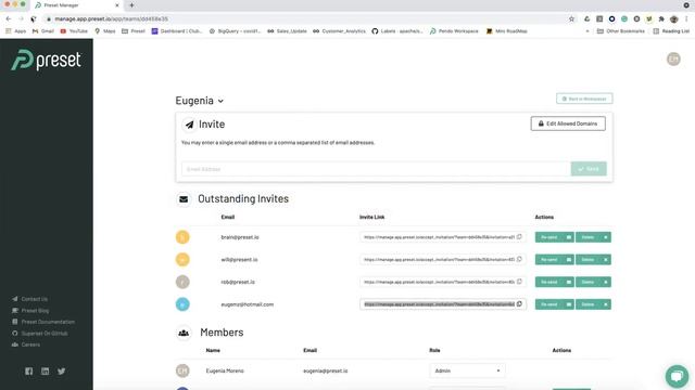 Preset - How to define default role when invite users to a team смотреть онлайн