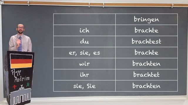 Simple Past Irregular Verbs - 3 Minuten Deutsch #46 (English) - Deutsch lernen смотреть онлайн