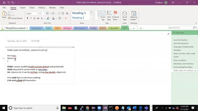 Access modifier in java| Return Type in java | Parameters in Java #5 смотреть онлайн