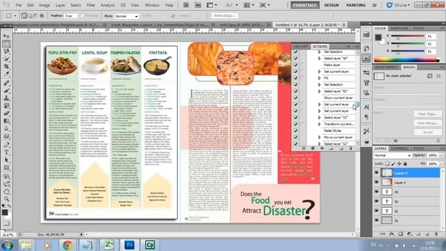 3D Magazine Cover Template For Photoshop [Tutorial]