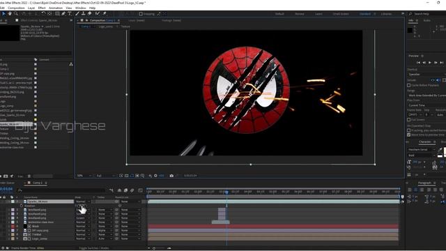 Deadpool 3 Title Tutorial I After Effect I Element 3D I Free Project смотреть онлайн