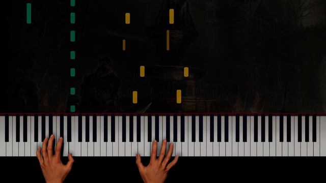Dark Souls 3 - Main Theme Piano Tutorial | PVisualiano