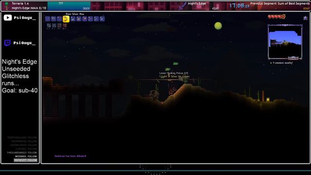 [34:00] Terraria 1.4 Night's Edge NMA Speedrun #2 смотреть онлайн