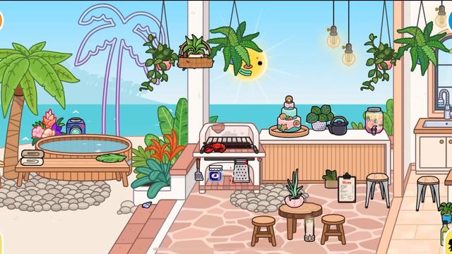 🌴Romantic Beach House Makeover 🏝[House Desing] Toca Boca 🌊Tocalifeworld смотреть онлайн
