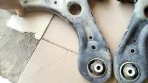 Volkswagen Polo замена саленблоков передних рычагов