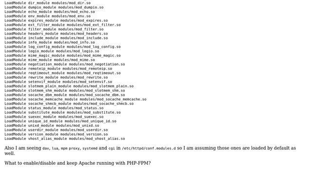 DevOps & SysAdmins: What modules can be enable/disable in a default Apache 2.4 setup? смотреть онлайн