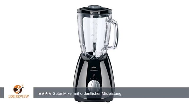 Braun MX 2050 Multiquick 5 Standmixer / 525 Watt / 1.7 Liter / schwarz | смотреть онлайн