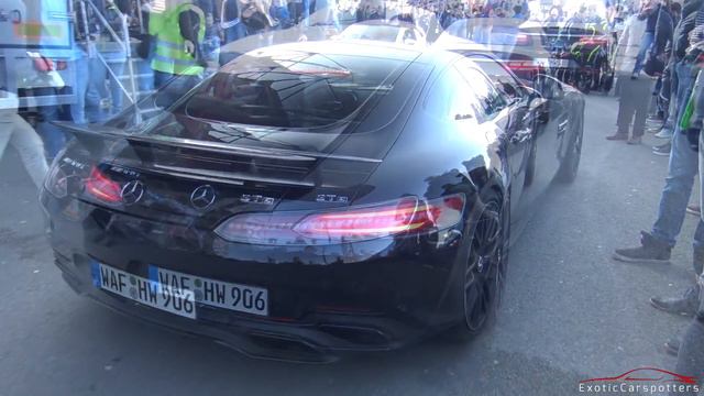 Mercedes AMG GT S w/ Straight Pipes - LOUD Revs ! смотреть онлайн
