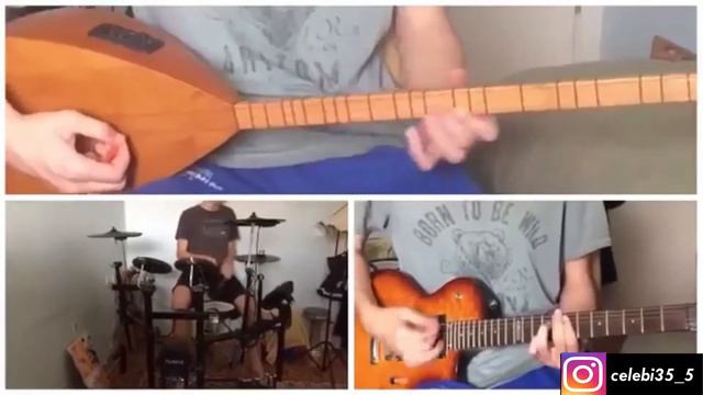 Eagles-Hotel California Saz Cover (Çelebi'nin Tezenesi) смотреть онлайн