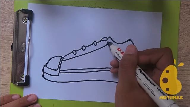 How to Draw adidas shoes смотреть онлайн