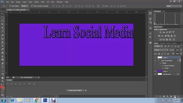 How to create a Facebook cover photo with portable Photoshop cs6 fb tips 5 смотреть онлайн