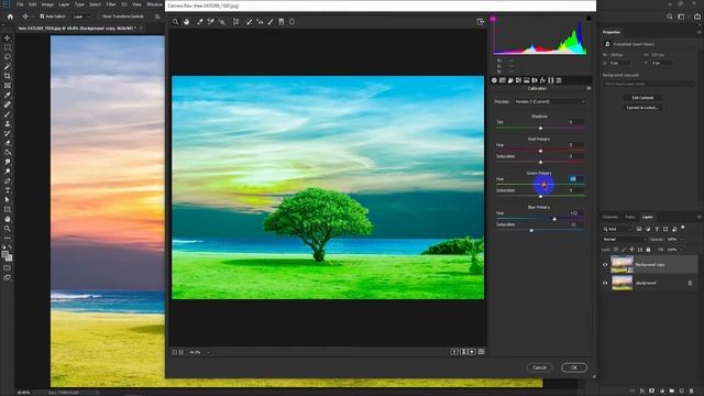 Landscape Photo | How to Editing Camera Raw - Photoshop Tutorial смотреть онлайн