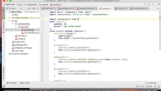 Learn React Flux Store by creating a FLUX library from scratch смотреть онлайн