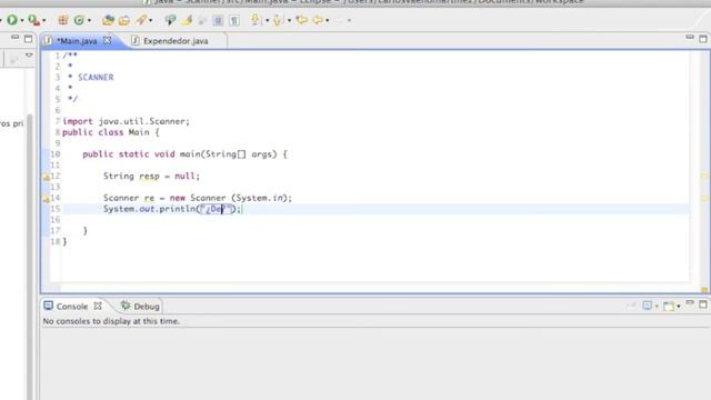Tutorial Java - 3. Scanner e importar util.Scanner смотреть онлайн