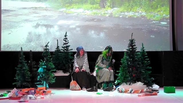 "Как Кикимора субботник проводила" - детская театрализованная программа на тему экологии. смотреть онлайн