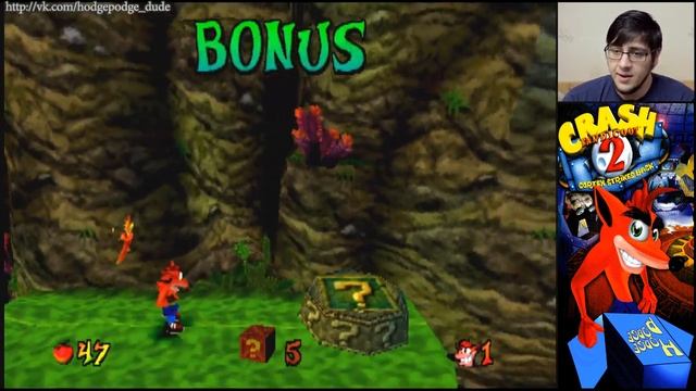 Hodgepodgedude прохождение Crash Bandicoot 2 [PSOne, HD, перевод] #1