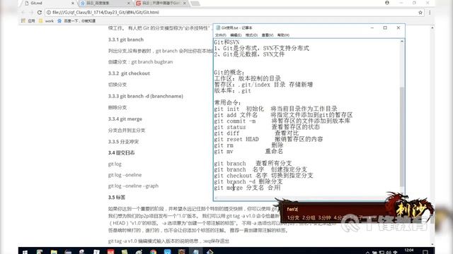 千锋Java教程：6 Git的常用命令包含分支 смотреть онлайн