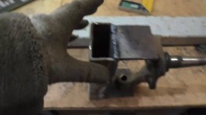 Самодельная Передняя поворотная балка для минитрактора