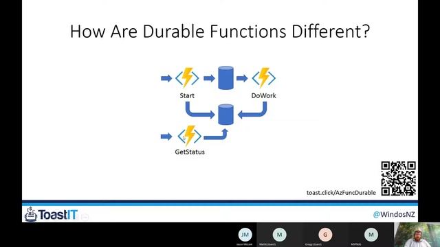Azure Durable Functions: Yes, PowerShell can fan out and in too. смотреть онлайн