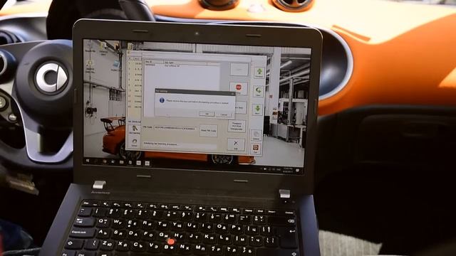Programming a spare key to Smart 453/Twingo III using Abrites Diagnostics for Renault смотреть онлайн