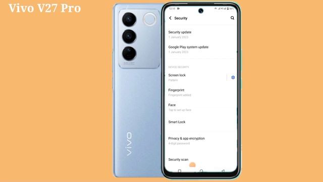 Vivo V27 Pro app lock fingerprint setting | Vivo V27 Pro me app me fingerprint lock kaise lagaye смотреть онлайн