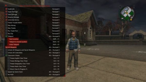 Bully SE - ImGui Menu Trainer