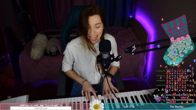 Let it be - The Beatles (cover by Dasha Repina) смотреть онлайн