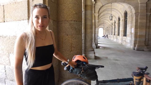 How to bike pack: My Setup for Bike Packing the Camino de Santiago смотреть онлайн