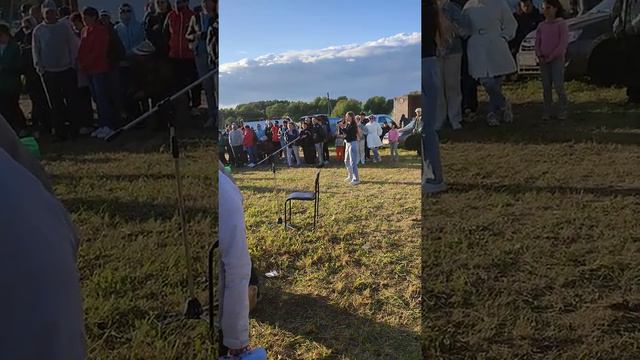 Сабантуй деревня Поле кугунур, Реана поёт песню "Небо в глазах" смотреть онлайн