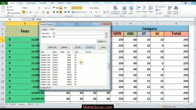 How to Find & Replace in Excel- Find & Replace in Excel Tutorial in Hindi смотреть онлайн