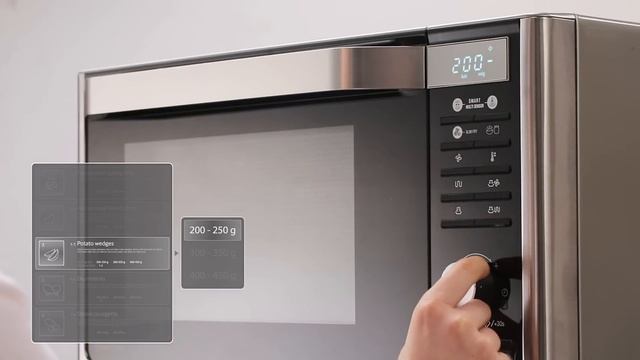 SAMSUNG Slim Fry Microgolfoven / Micro-ondes - Product video Vandenborre.be смотреть онлайн