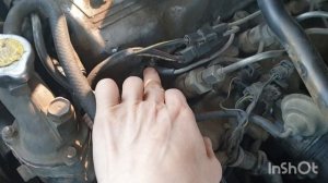 Снял стартер на ремонт и заменил свечи накала на Mazda Titan