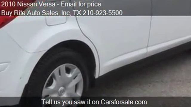 2010 Nissan Versa for sale in San Antonio, TX 78211 at the B смотреть онлайн
