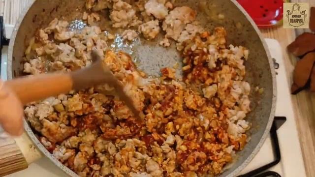 МАКАРОНЫ НЕ ВАРЮ отдельно, ГОТОВЛЮ СРАЗУ С ФАРШЕМ!.mp4 смотреть онлайн