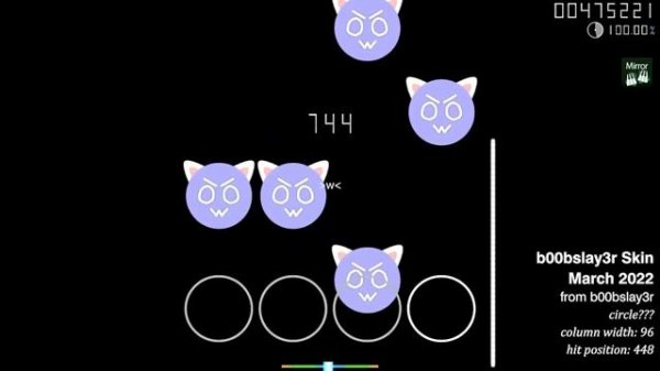 osu mania Circle Skins and Why still have exception - osu!mania skins showcase #27