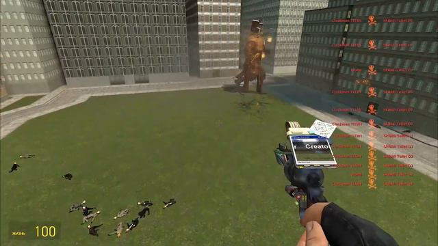 SKIBIDI TOILET VS CAMERAMAN BATTLE garrysmod#38 смотреть онлайн