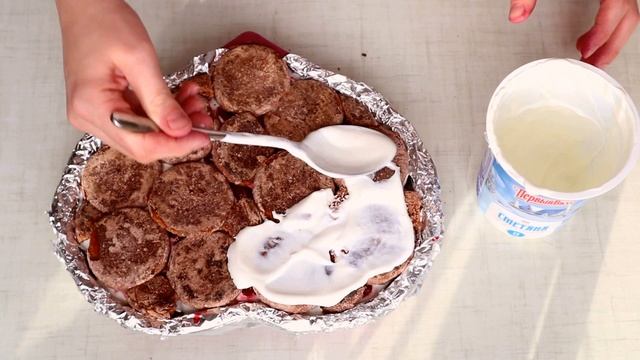 Торт без выпечки ЗА 10 МИН из 3 ингредиентов!Без печенья!Торт из пряников смотреть онлайн